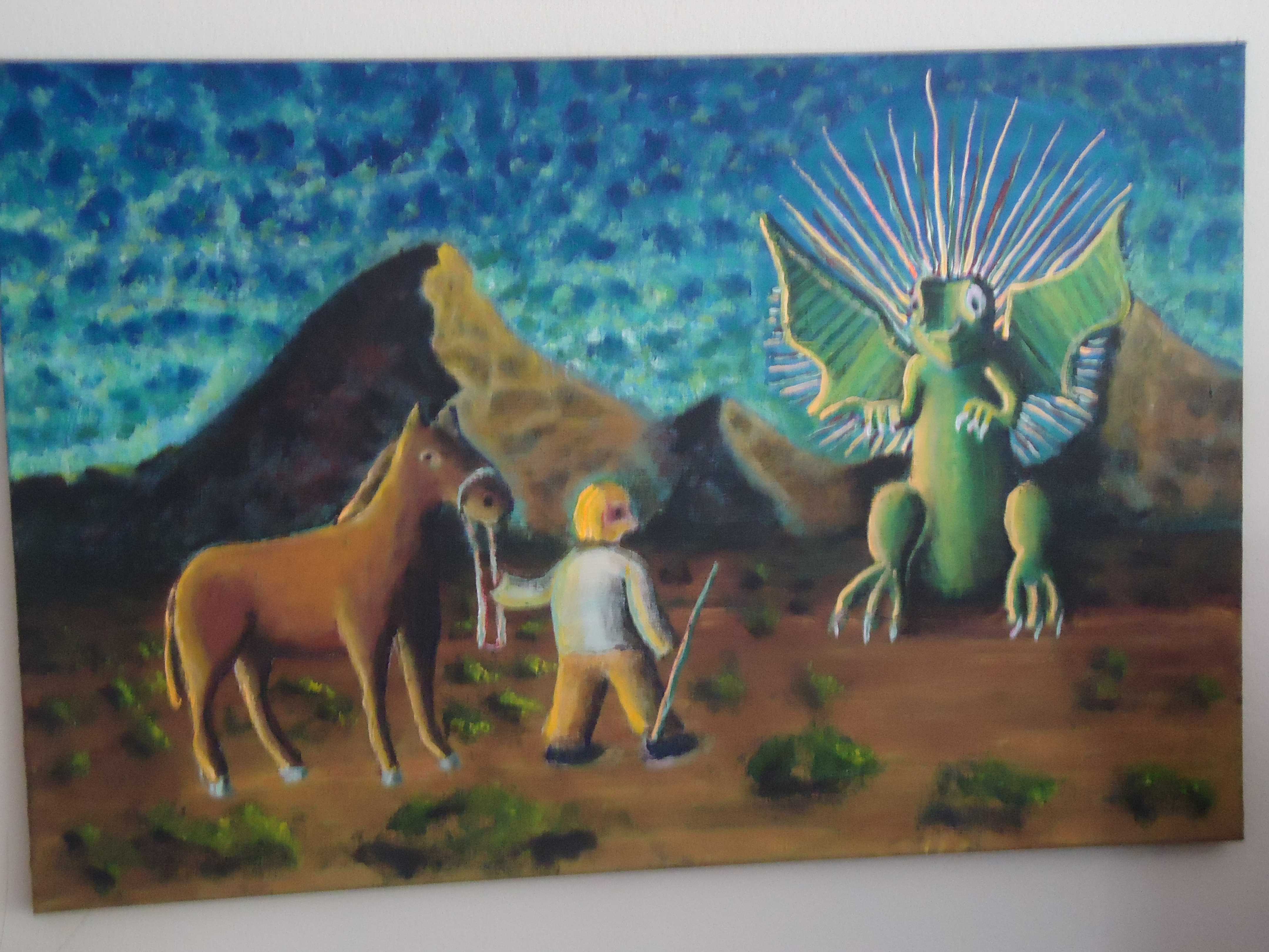 Latest Art purchase: artist Johnny X from West Hill, Ca