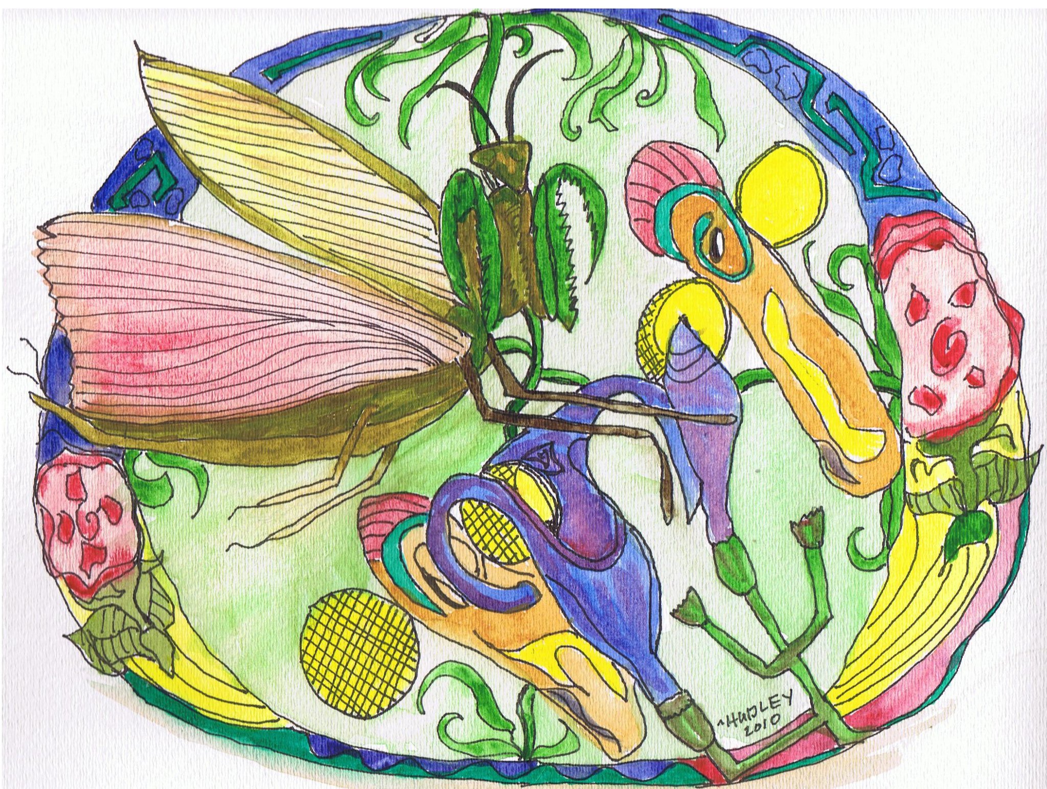 The symbol of Praying Mantis when having sex is not what you may think.