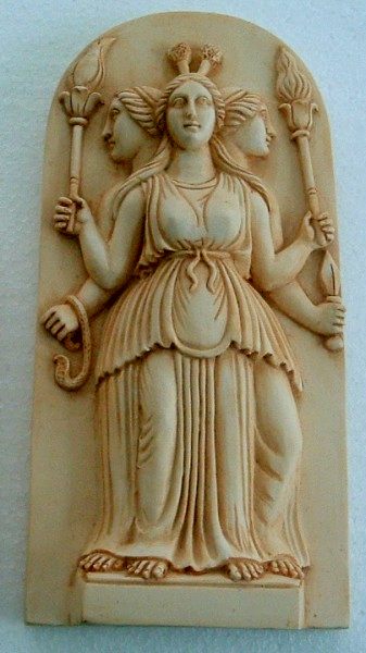 Athena, Minerva and Queen Hecate also a Goddess of Wisdom
