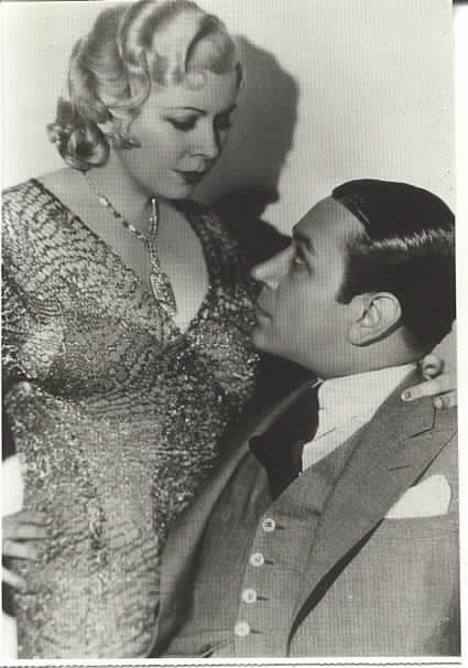 LOVE BIRDS: Mae West and George Raft