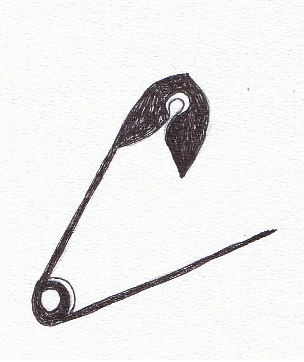 A safety pin from the Punk Rock God !!