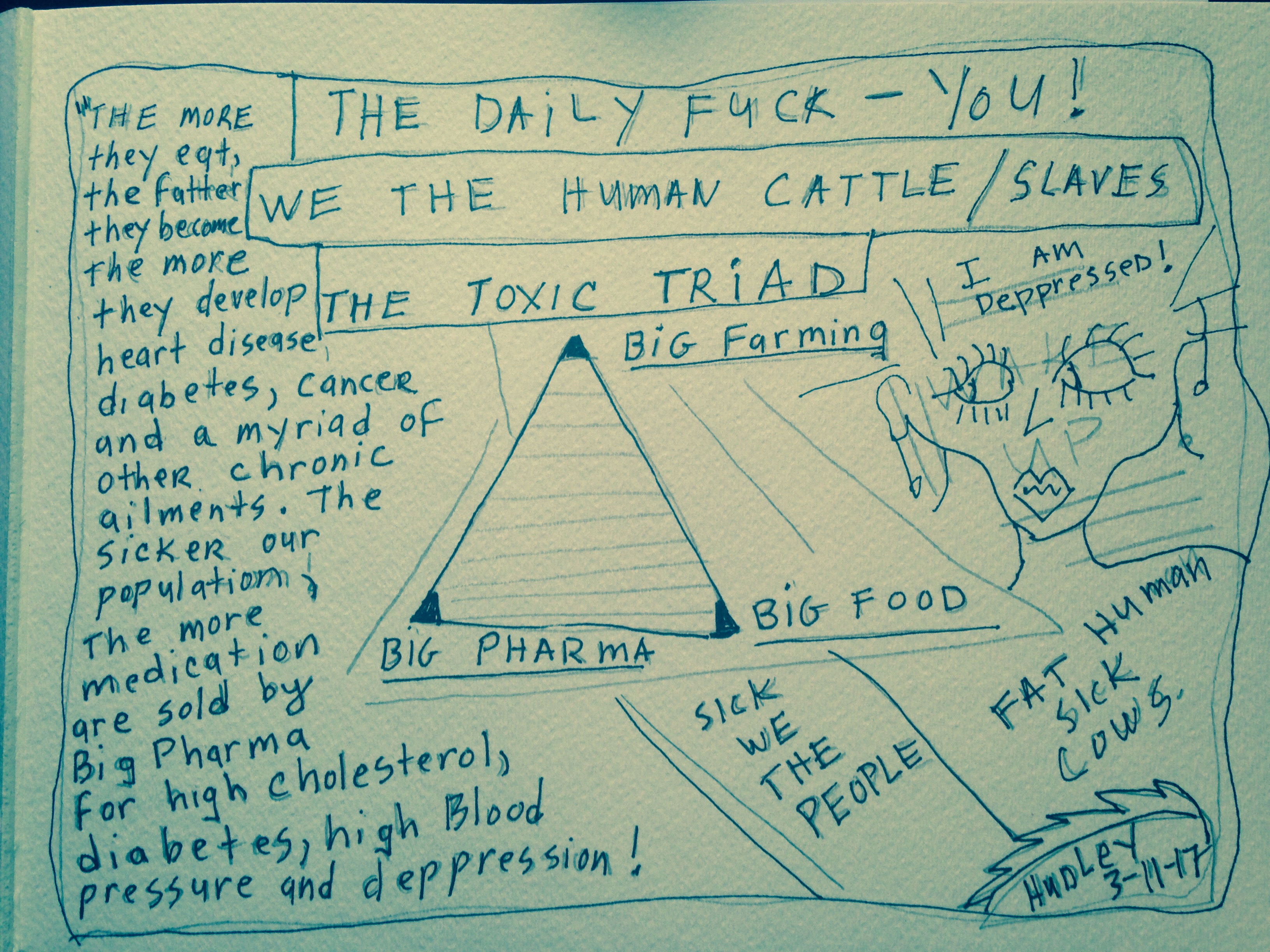 The Daily “FUCK” Gazette Vol. One , Number 4