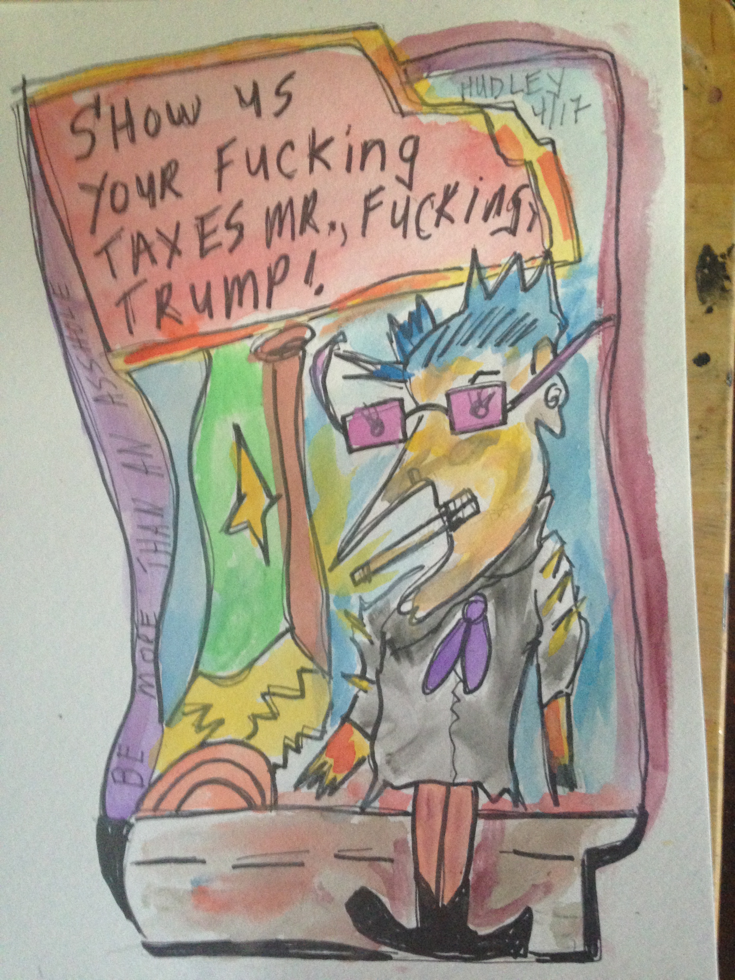 The Daily “FUCK” Gazette Vol. One , Number 4 a