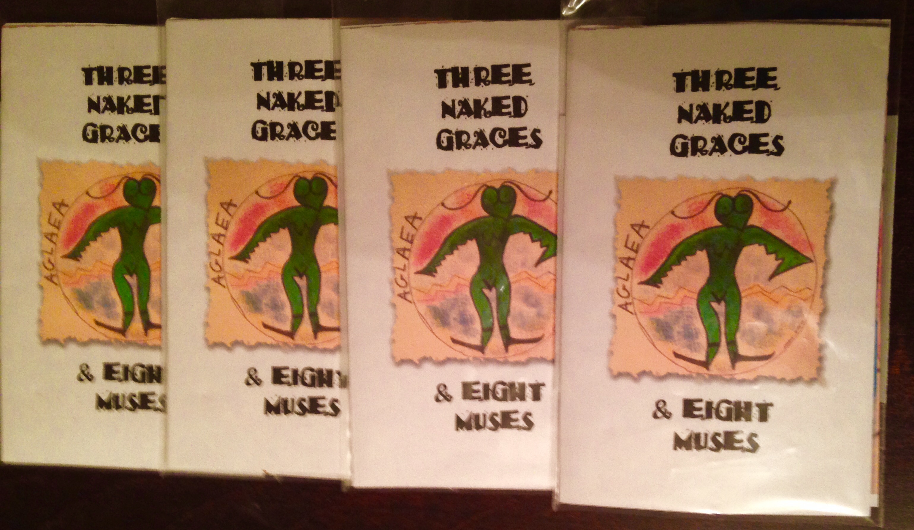 Three Naked Graces & Eight Muses