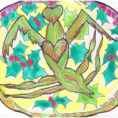A Holly Mantis